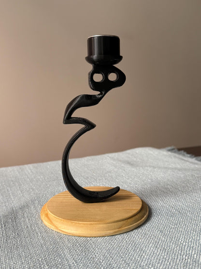 Hich 3D Printed Candle Holder & Wax Warmer | Minimalist Persian Decor | Modern Sculpture | Persian Gifts