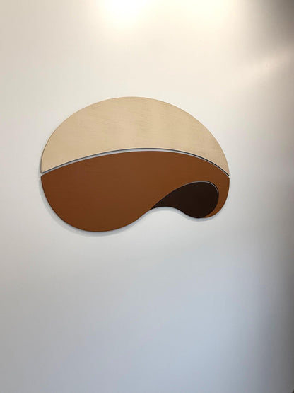Chicago Bean Wood Wall Art: Custom Laser Cut Skyline Decor