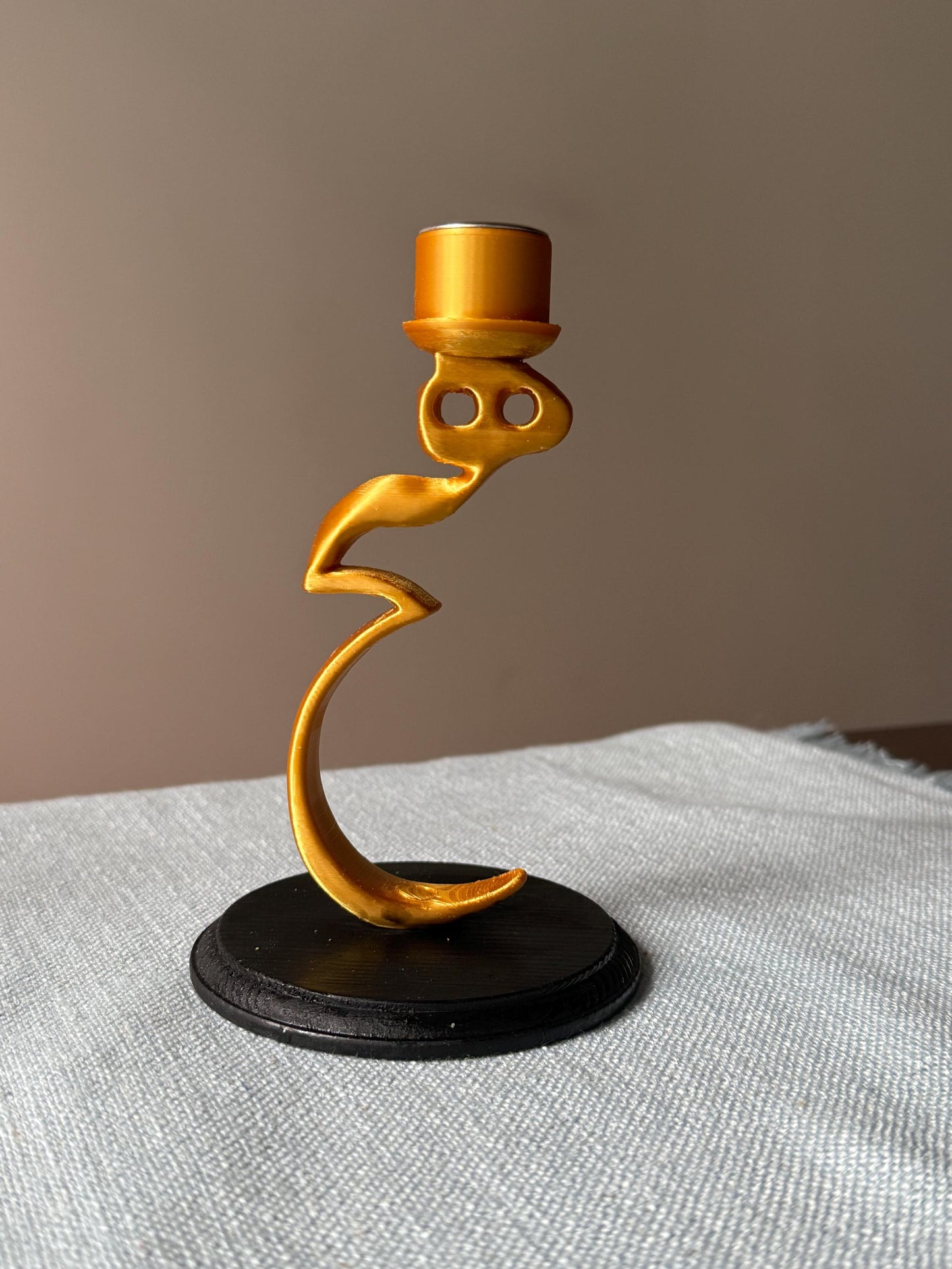 Hich 3D Printed Candle Holder & Wax Warmer | Minimalist Persian Decor | Modern Sculpture | Persian Gifts