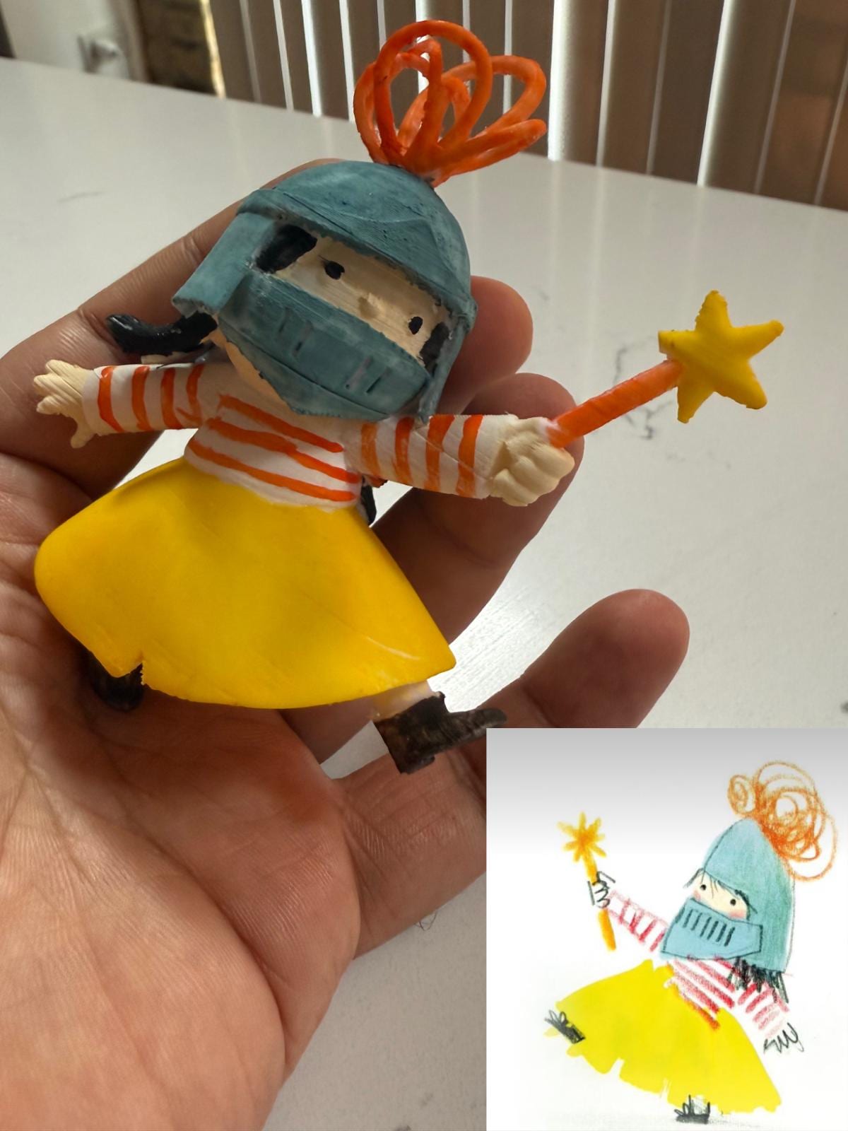 Turn Your Child's Imagination into a Real Toy Sculpture