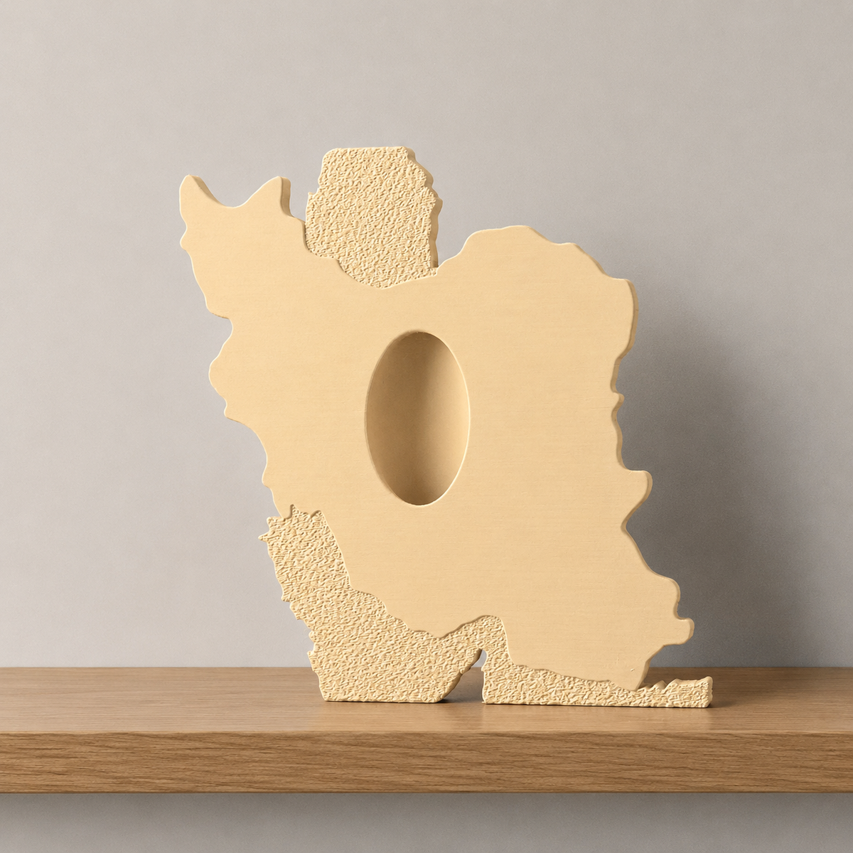 Iran Map Vase
