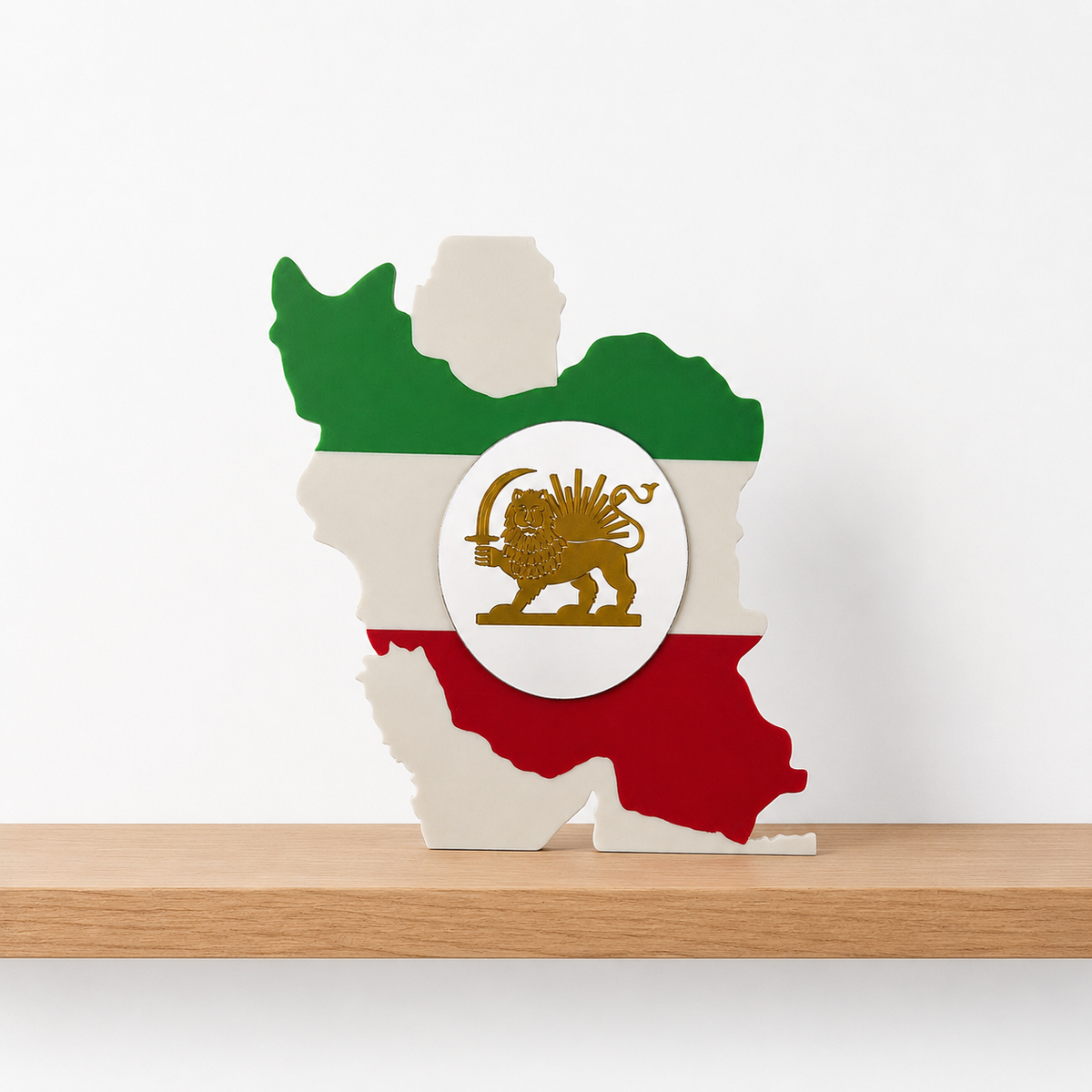 Iran Lion and Sun Mirror