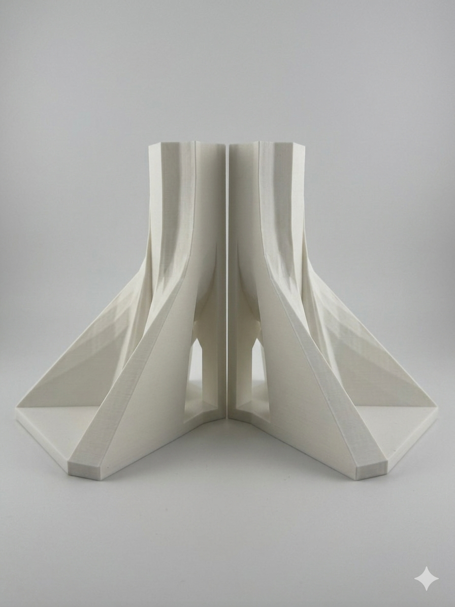 Azadi (Shahyad) Tower Bookends, Modern Persian Book Holder Set, Gift for Iranian Art Lovers