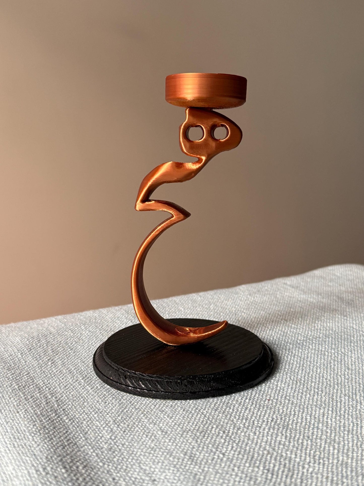 Hich 3D Printed Candle Holder & Wax Warmer | Minimalist Persian Decor | Modern Sculpture | Persian Gifts