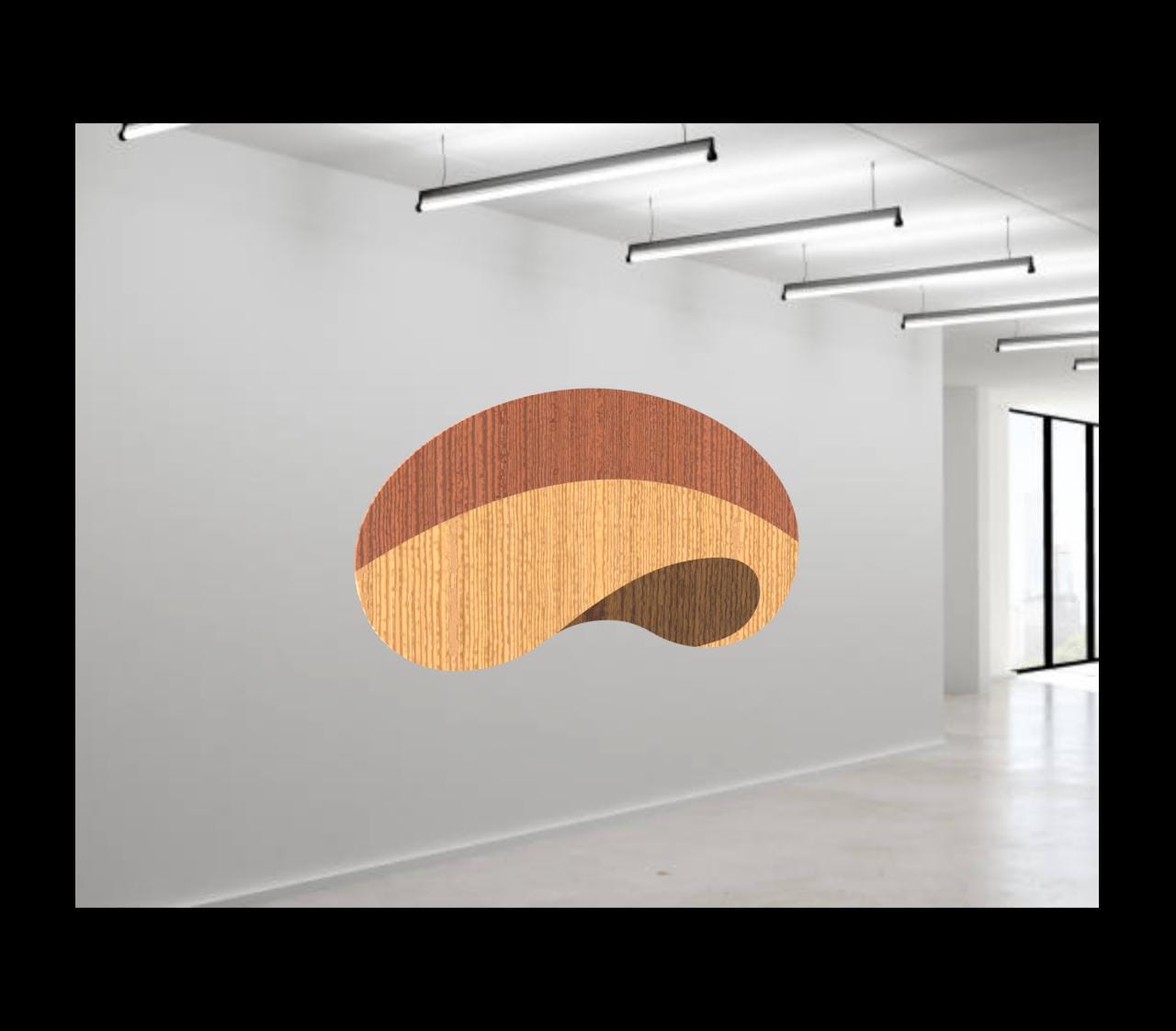 Chicago Bean Wood Wall Art: Custom Laser Cut Skyline Decor