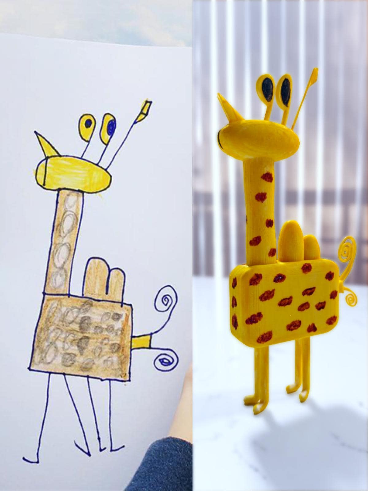 Turn Your Child's Imagination into a Real Toy Sculpture