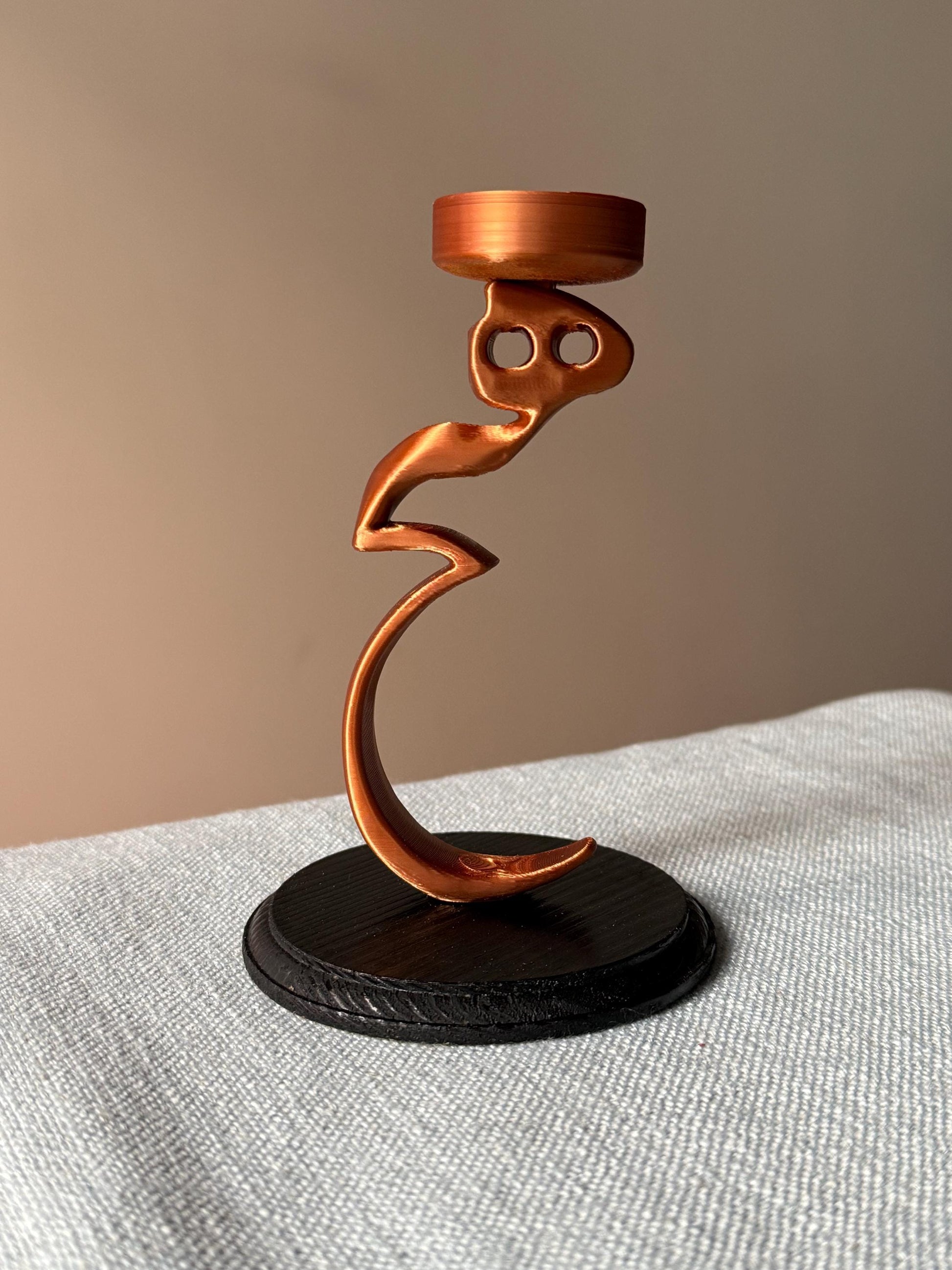 Hich 3D Printed Candle Holder & Wax Warmer | Minimalist Persian Decor | Modern Sculpture | Persian Gifts