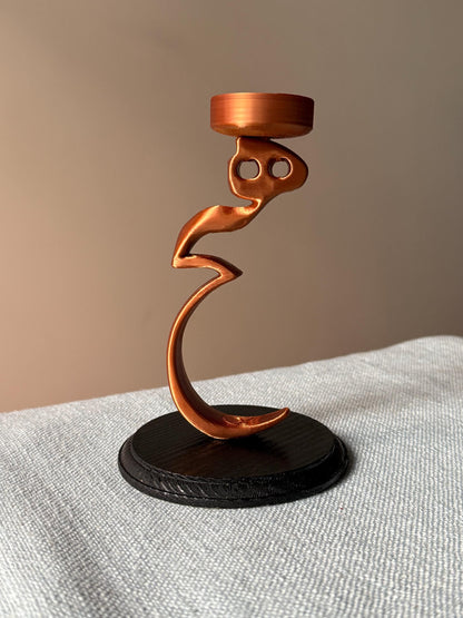 Hich 3D Printed Candle Holder & Wax Warmer | Minimalist Persian Decor | Modern Sculpture | Persian Gifts