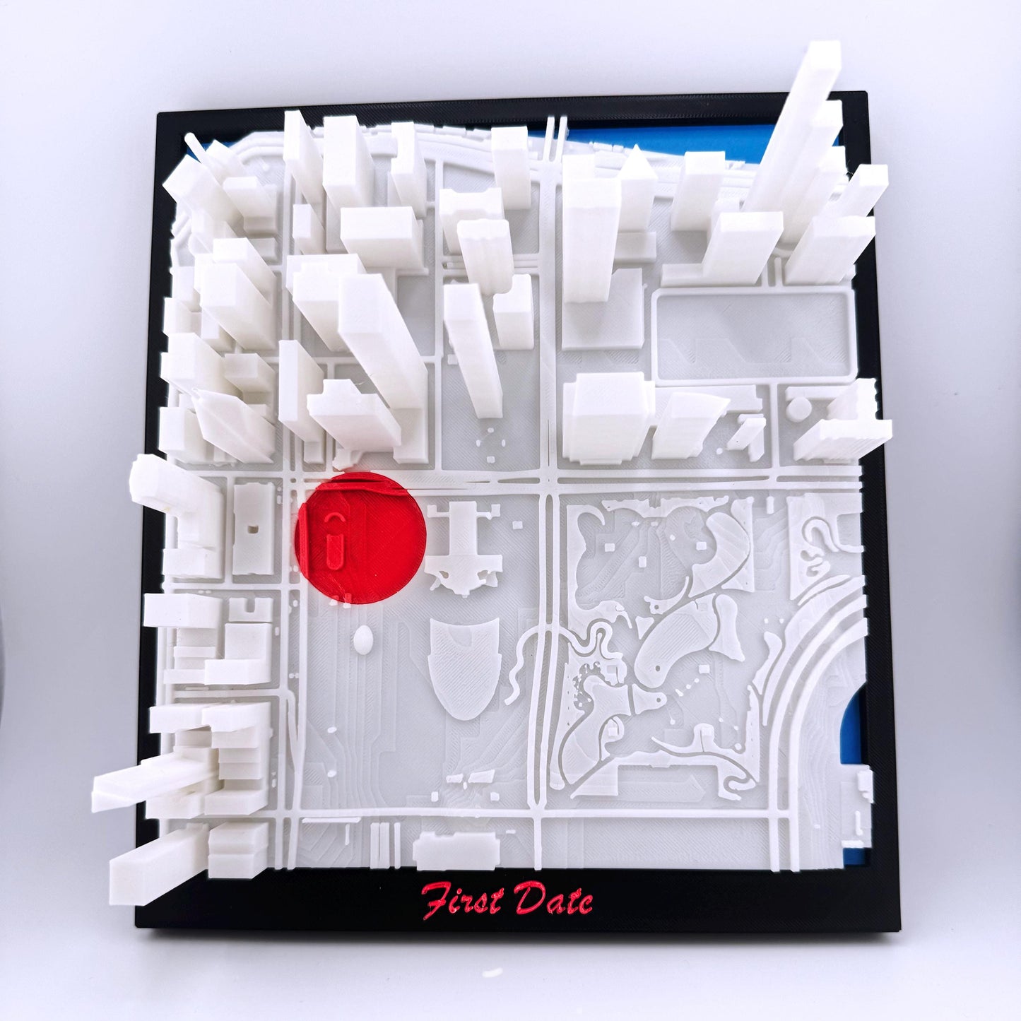 Custom 3D Love Map – A Personalized Romantic orValentine’s Gift That Tells Your Story