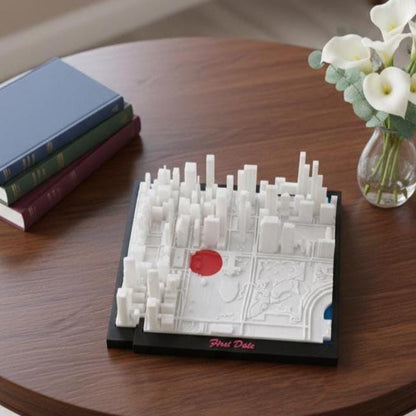 Custom 3D Love Map – A Personalized Romantic orValentine’s Gift That Tells Your Story