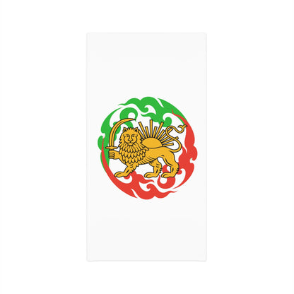 Lion and Sun, Shiro Khorshid, Neck Gaiter | Persian Heritage Face Cover