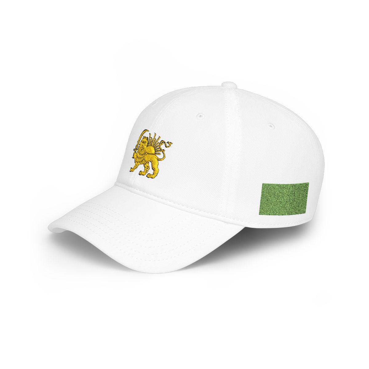 Lion and Sun Embroidered Baseball Cap | Persian Heritage, Iranian Pride Hat