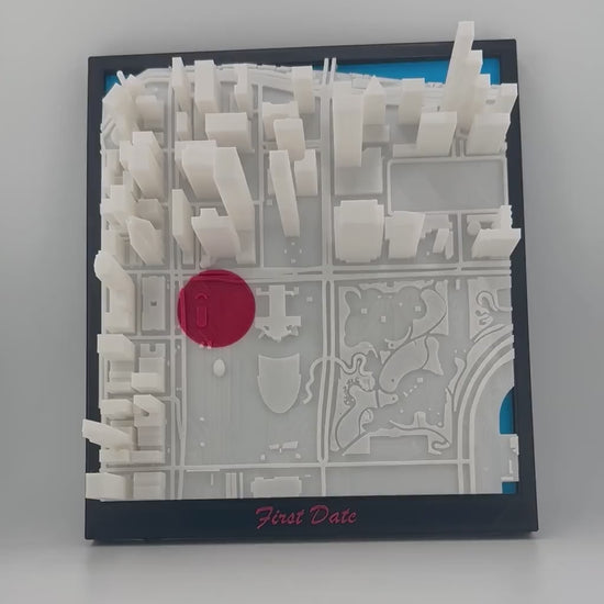 Custom 3D Love Map – A Personalized Romantic orValentine’s Gift That Tells Your Story